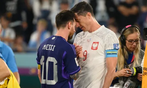 Lionel Messi, Robert Lwwandowski, Argentina, Poland, World Cup 2022
