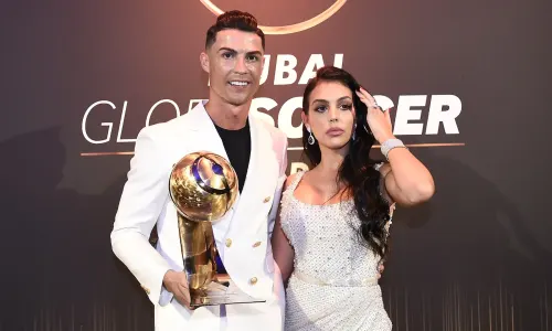 Cristiano Ronaldo, Georgina Rodriguez, Globe Soccer Awards 2019