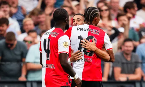 Calvin Stengs, Ondrej Lingr, Feyenoord