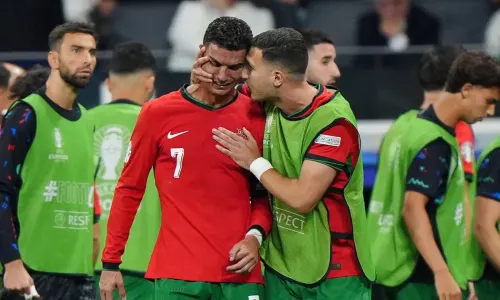 Cristiano Ronaldo, Portugal, crying, Euro 2024, Al-Nassr, 2023/24