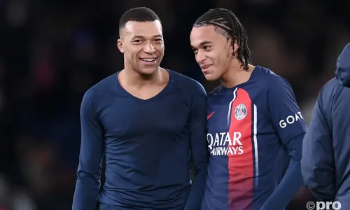 Ethan and Kylian Mbappe for PSG