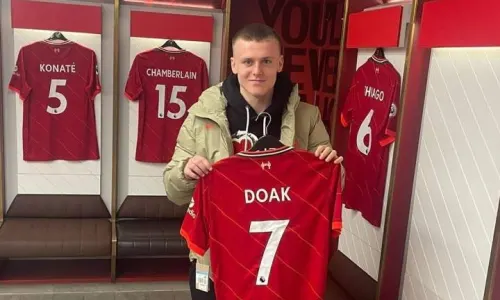New Liverpool signing Ben Doak