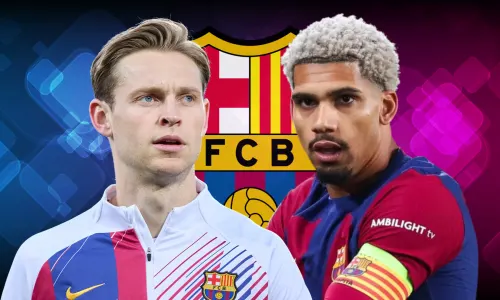 Frenkie de Jong, Ronald Araujo, Barcelona, 2023/24