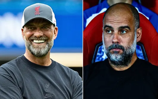Jurgen Klopp, Pep Guardiola, Liverpool, Man City