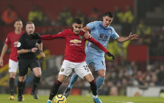 Andreas Pereira playing for Man Utd