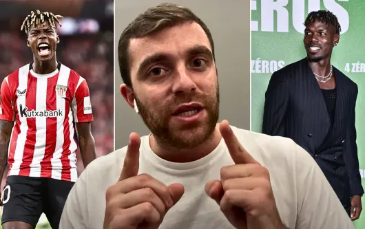 Fabrizio Romano, Nico Williams, Paul Pogba