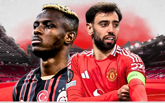 Victor Osimhen, Bruno Fernandes, Man Utd