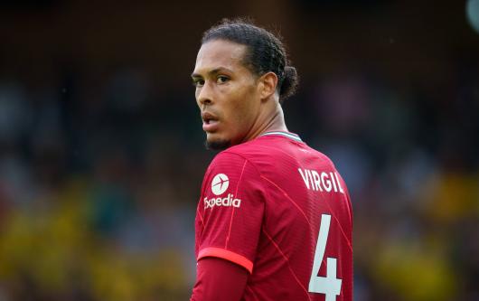 Virgil van Dijk in action for Liverpool