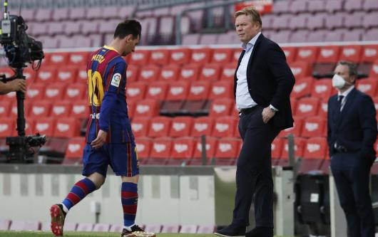 Totally reliant on Messi, why Koeman is ’99 per cent likely’ to be sacked