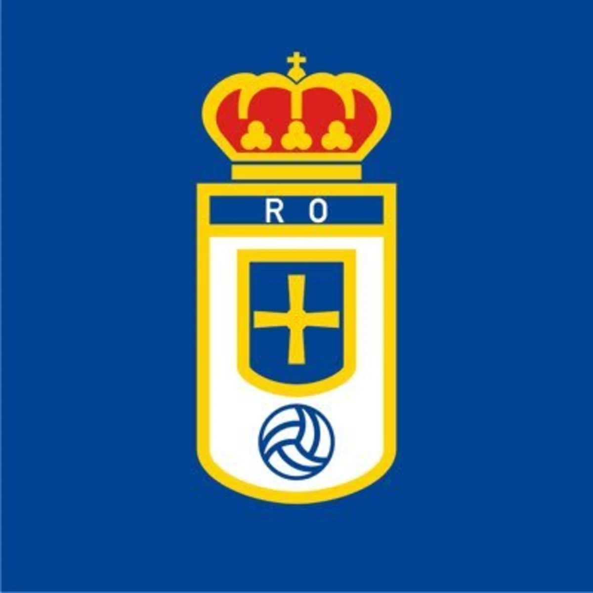 El escudo del Real Oviedo, equipo de La Liga Smartbank