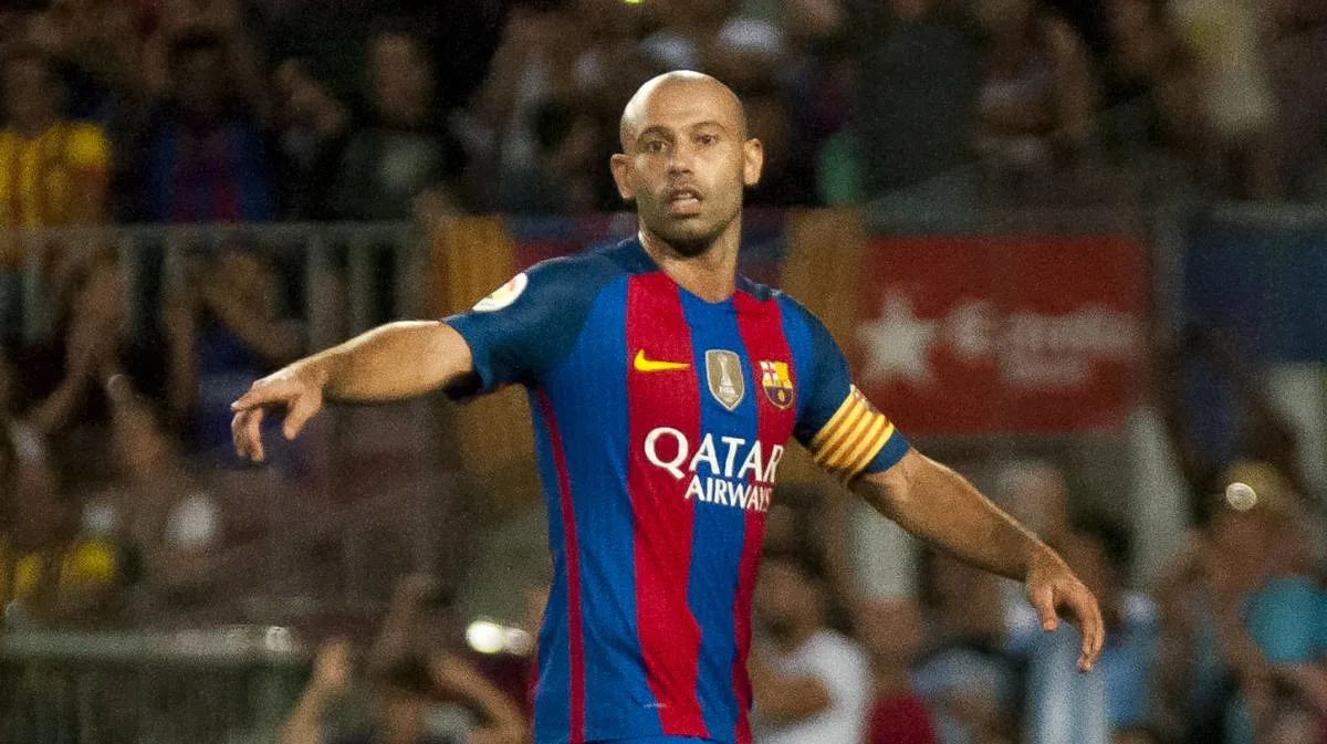 No, Javier Mascherano won’t be playing for Barcelona again