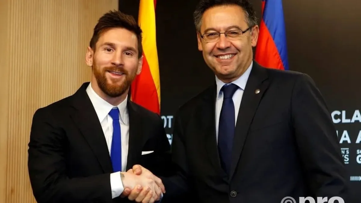 Josep Bartomeu, Lionel Messi