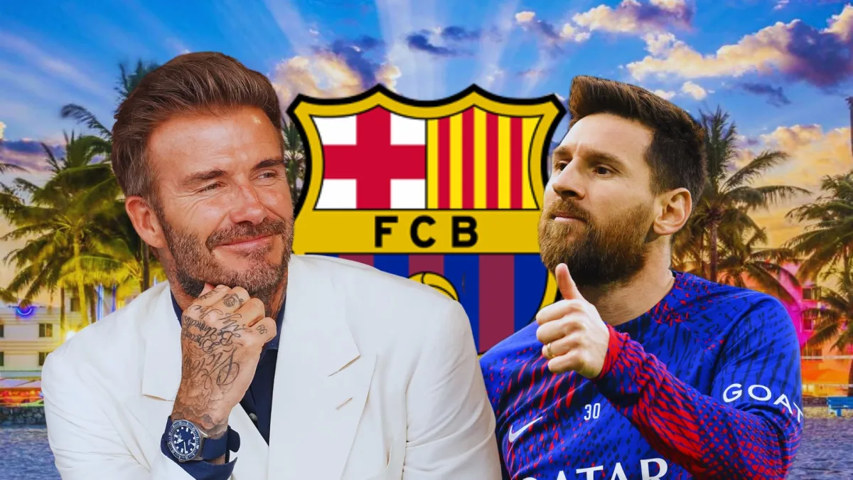 David Beckham, Lionel Messi, Barcelona, 2022/23