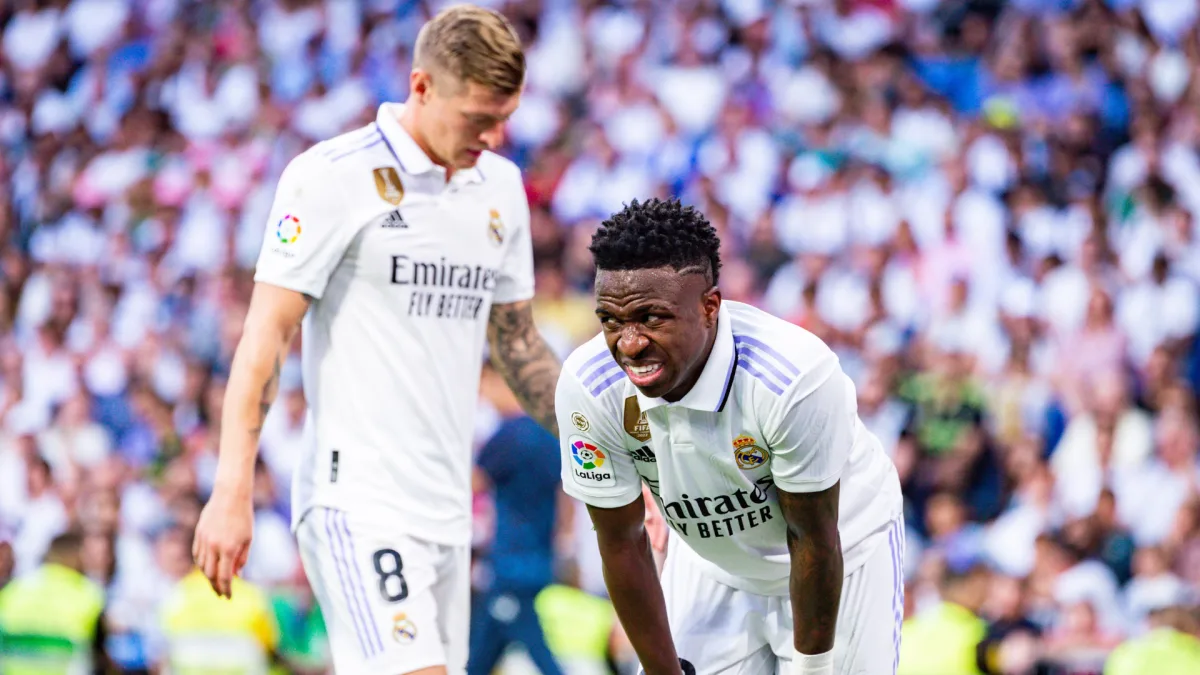 Vinicius Junior admite la frustración del Real Madrid