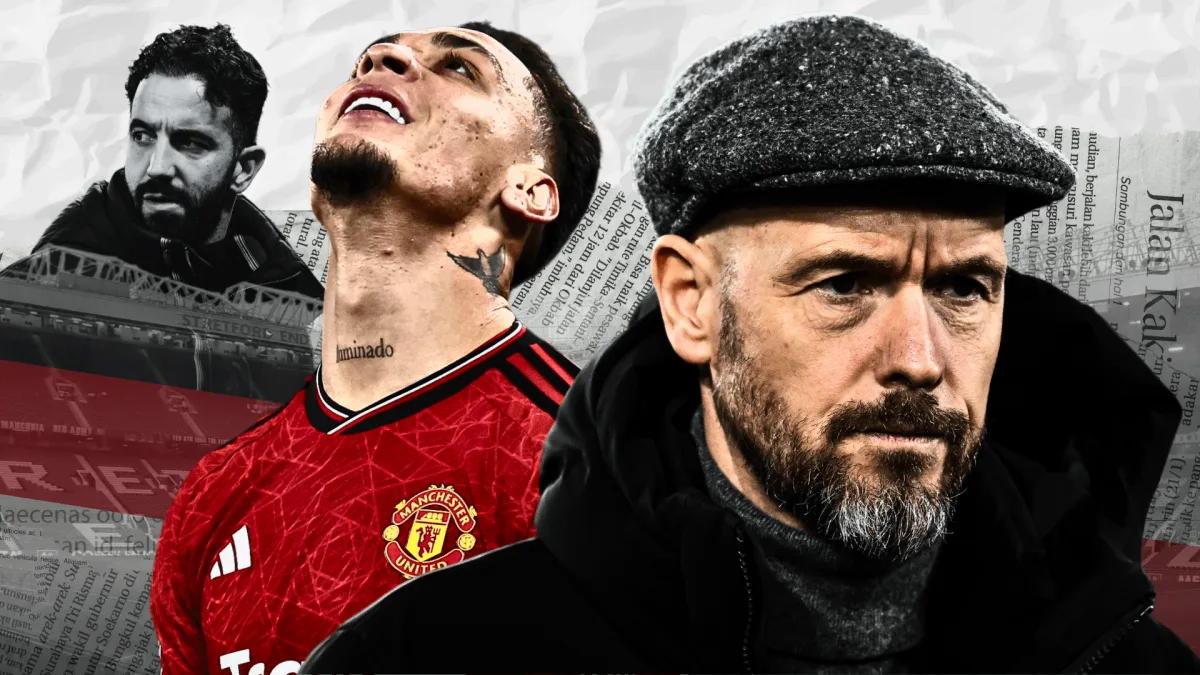 Ruben Amorim, Antony, Erik ten Hag, Man Utd, 2024/25