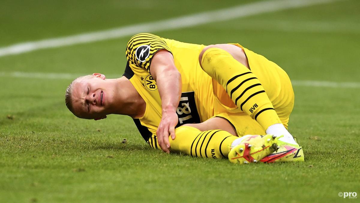 Erling Haaland Borussia Dortmund Injury