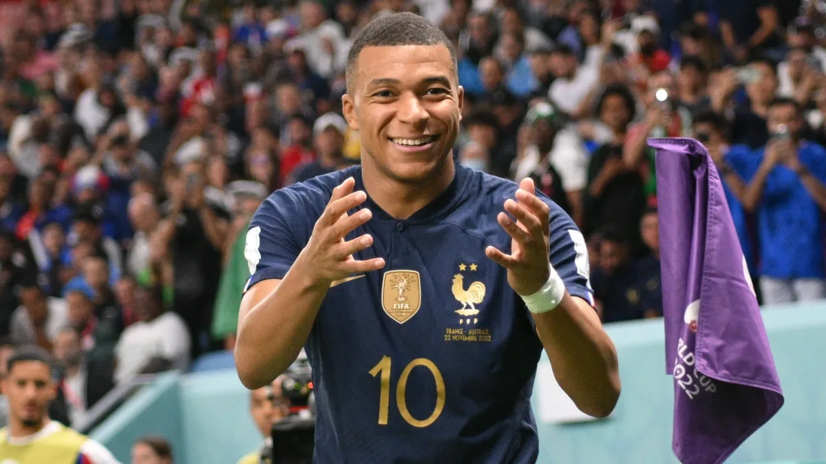 Kylian Mbappe, France, 2022