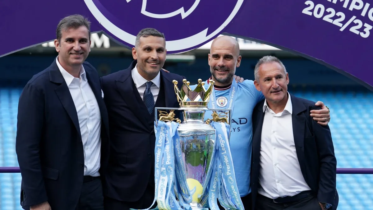 Txiki Begiristain, Pep Guardiola, Man City