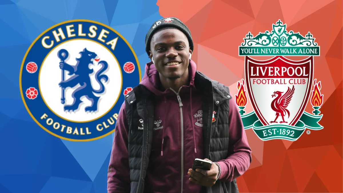 Romeo Lavia is subject to a transfer tug of war between Chelsea and Liverpool