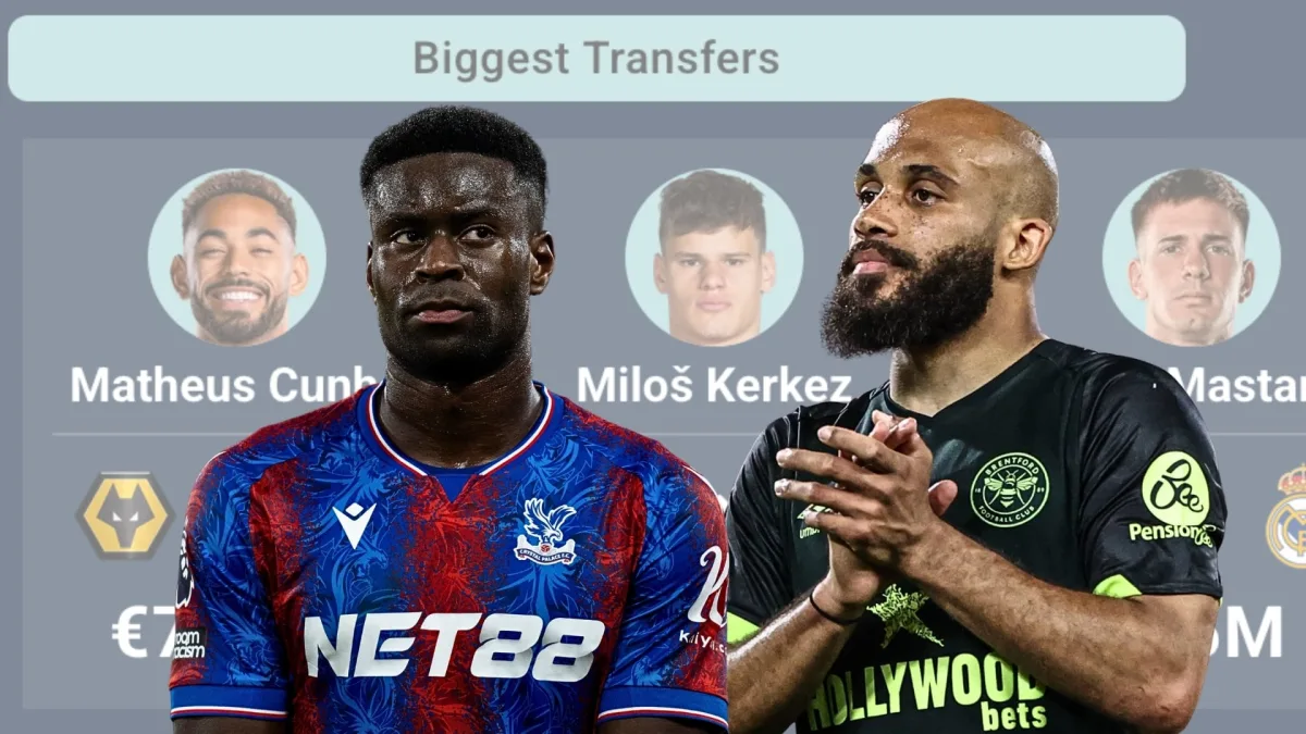 Marc Guehi, Bryan Mbeumo, transfers