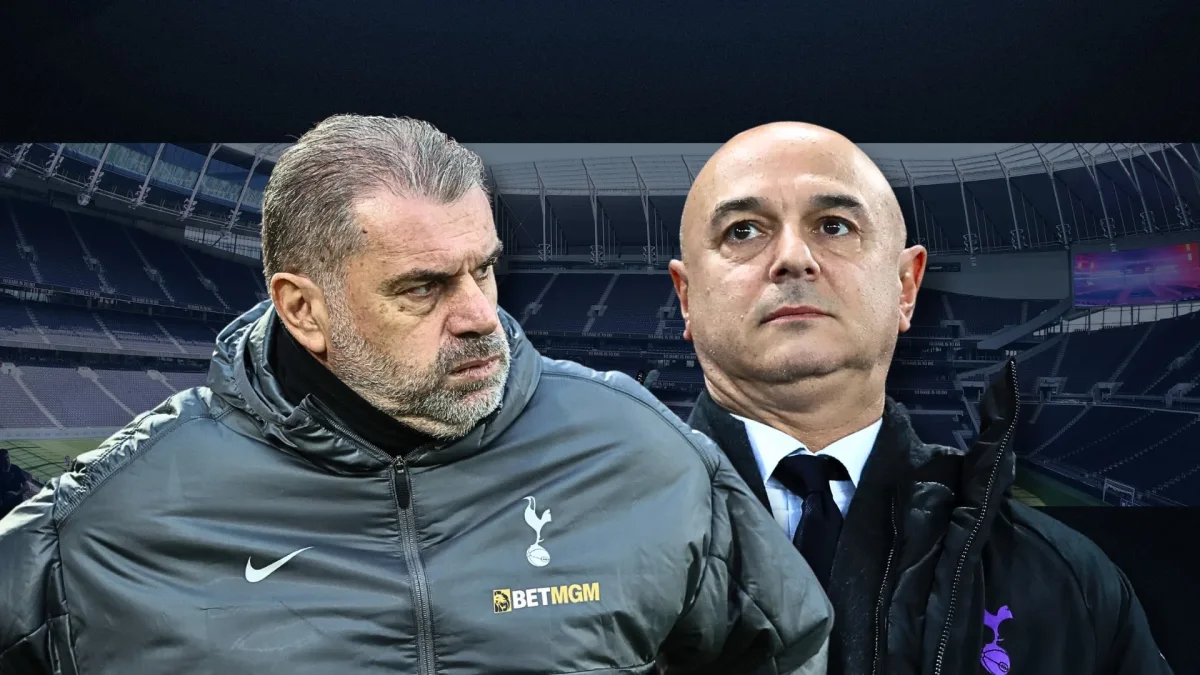 Ange Postecoglou, Daniel Levy, Tottenham, 2024/25