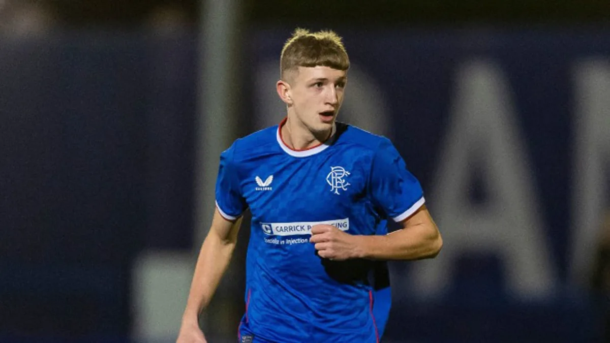 Rangers youngster Jack Wylie.