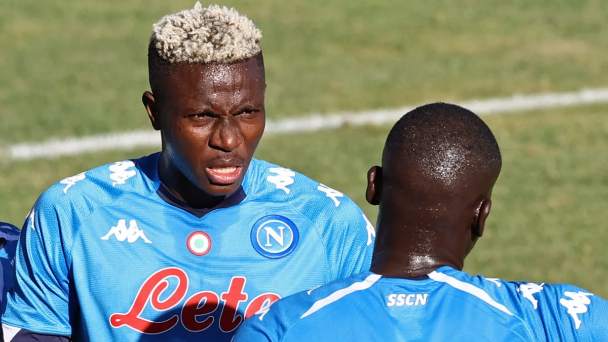 Osimhen and Koulibaly at Napoli
