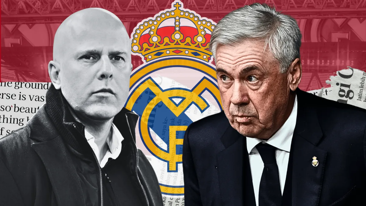 Carlo Ancelotti, Arne Slot ,Real Madrid