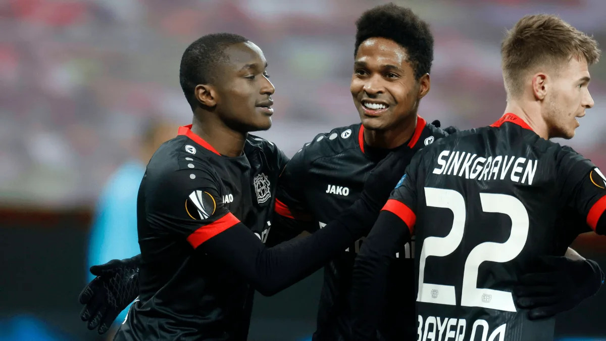 Wendell, Daley Sinkgraven, Moussa Diaby, Bayer Leverkusen