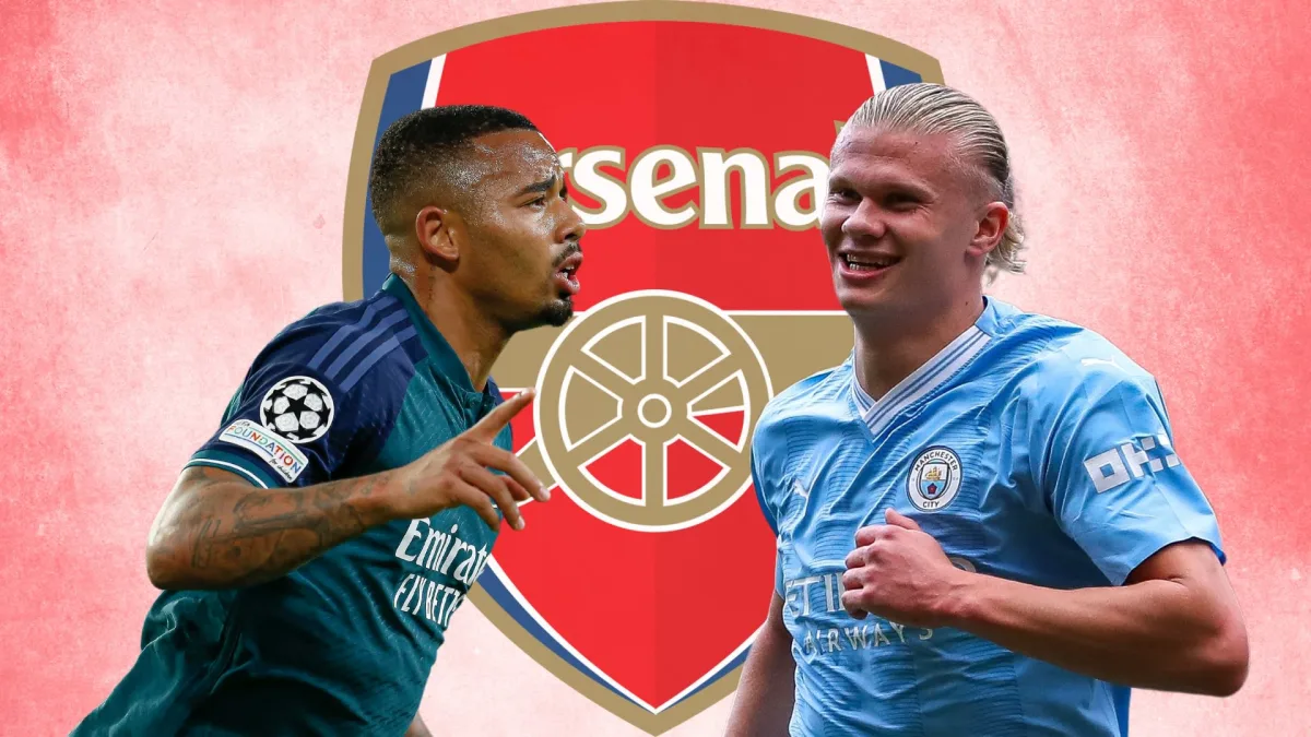 Gabriel Jesus, Erling Haaland, Arsenal