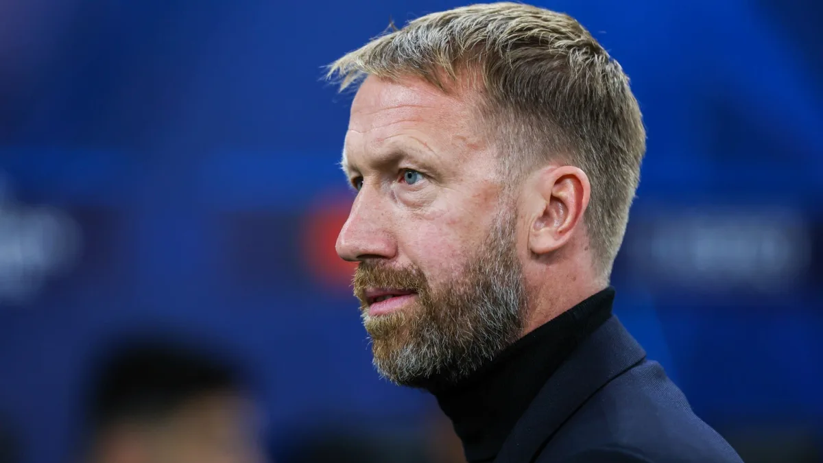 Graham Potter managing Chelsea