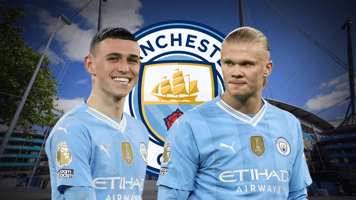 Phil Foden, Erling Haaland, Man City