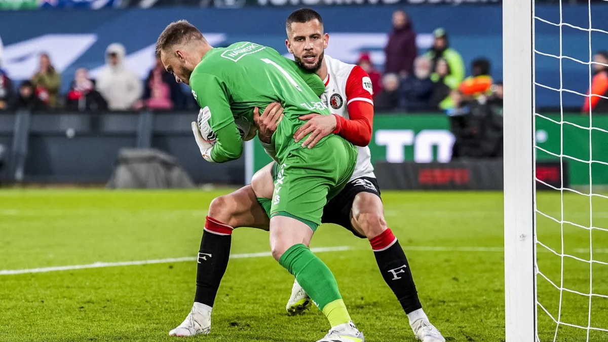 Jasper Cillessen, Dávid Hancko, Feyenoord-NEC