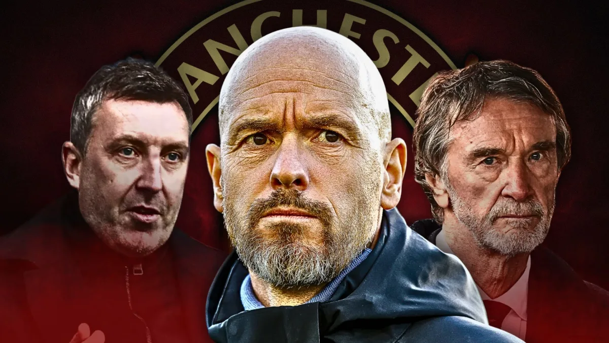 Erik ten Hag, Jason Wilcox, Sir Jim Ratcliffe, Man Utd