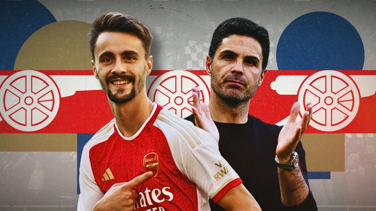 Fabio Vieira, Mikel Arteta, Arsenal, 2023/24