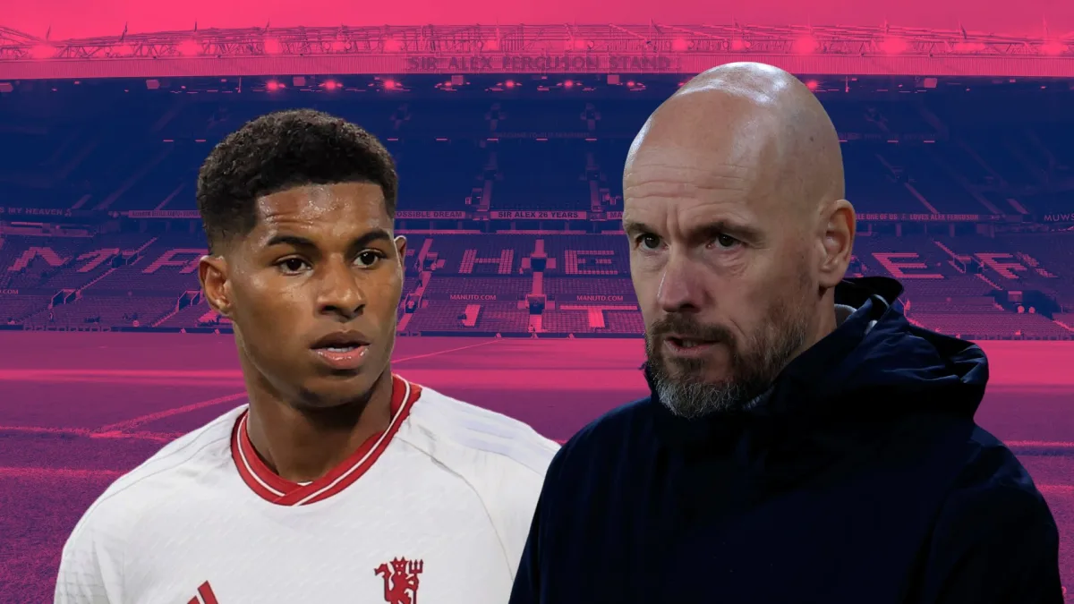 Marcus Rashford, Erik ten Hag, Man Utd, 2023/24