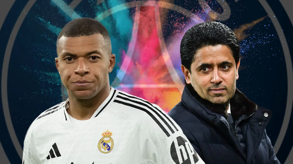 Kylian Mbappe, Nasser Al-Khelaifi, PSG, 2024/25