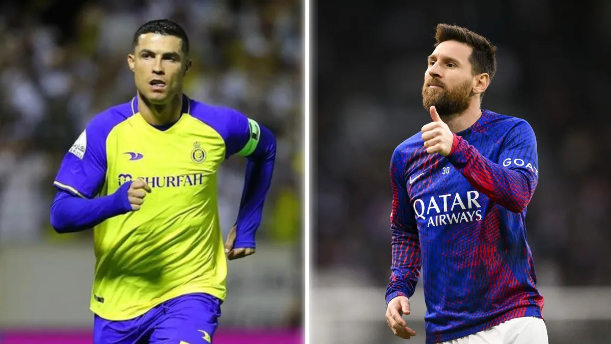 Cristiano Ronaldo has told Lionel Messi to join him in the Saudi Pro League