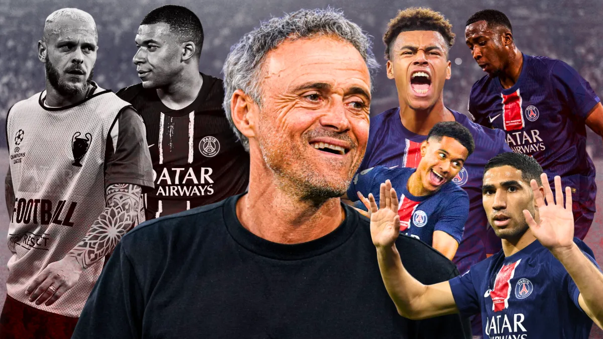 Champions League winners and Losers PSG Inter Milan