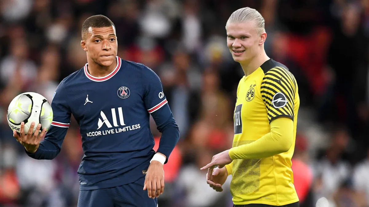 Erling Haaland, Kylian Mbappe