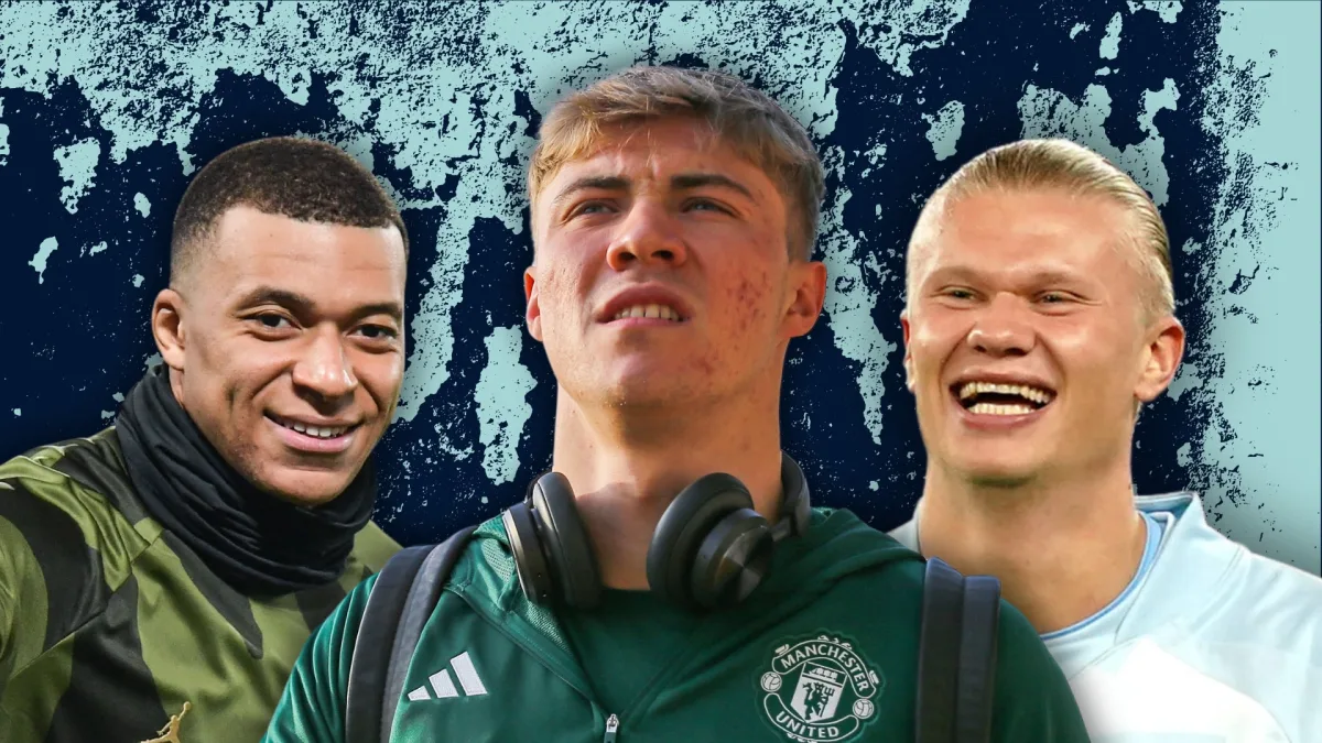 Kylian Mbappe, Rasmus Hojlund, Erling Haaland