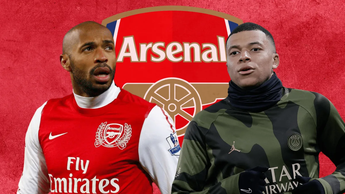 Thierry Henry, Kylian Mbappe, Arsenal