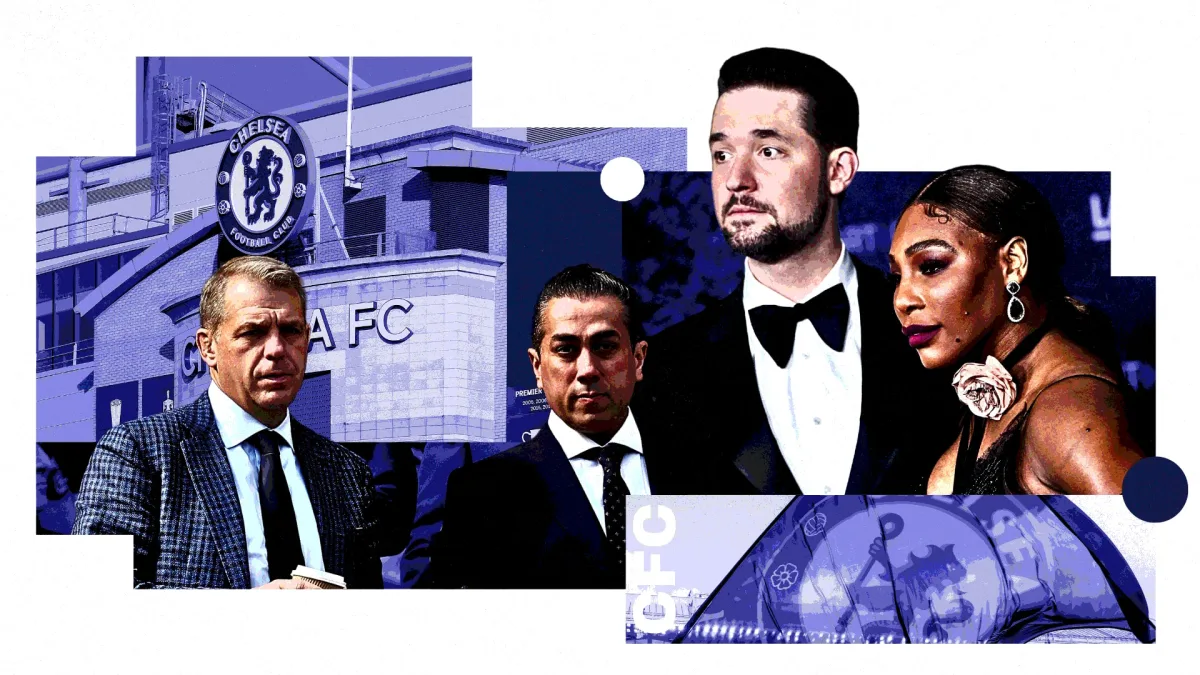 Chelsea, Todd Boehly, Behdad Eghbali, Alexis Ohanian, Serena Williams