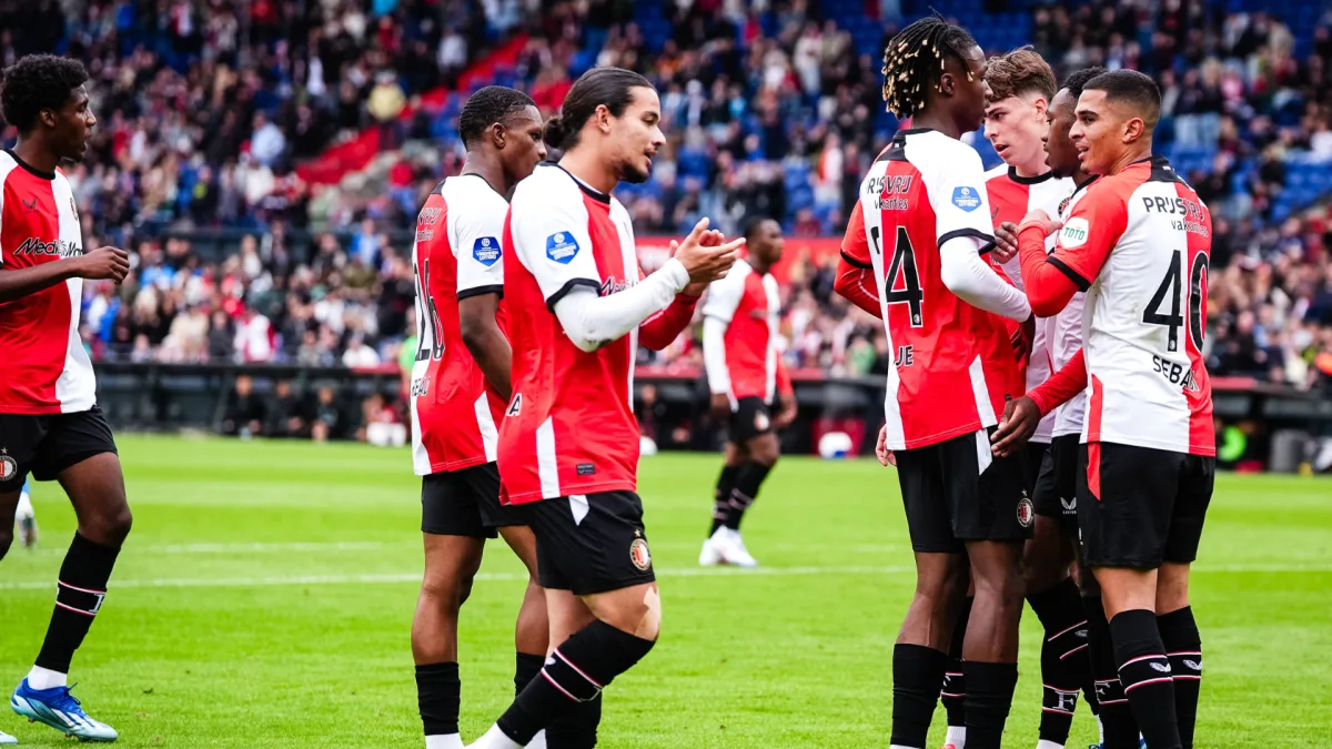 Feyenoord, Sebaoui, Nadje, Hadj-Moussa, 't Zand, Sauer