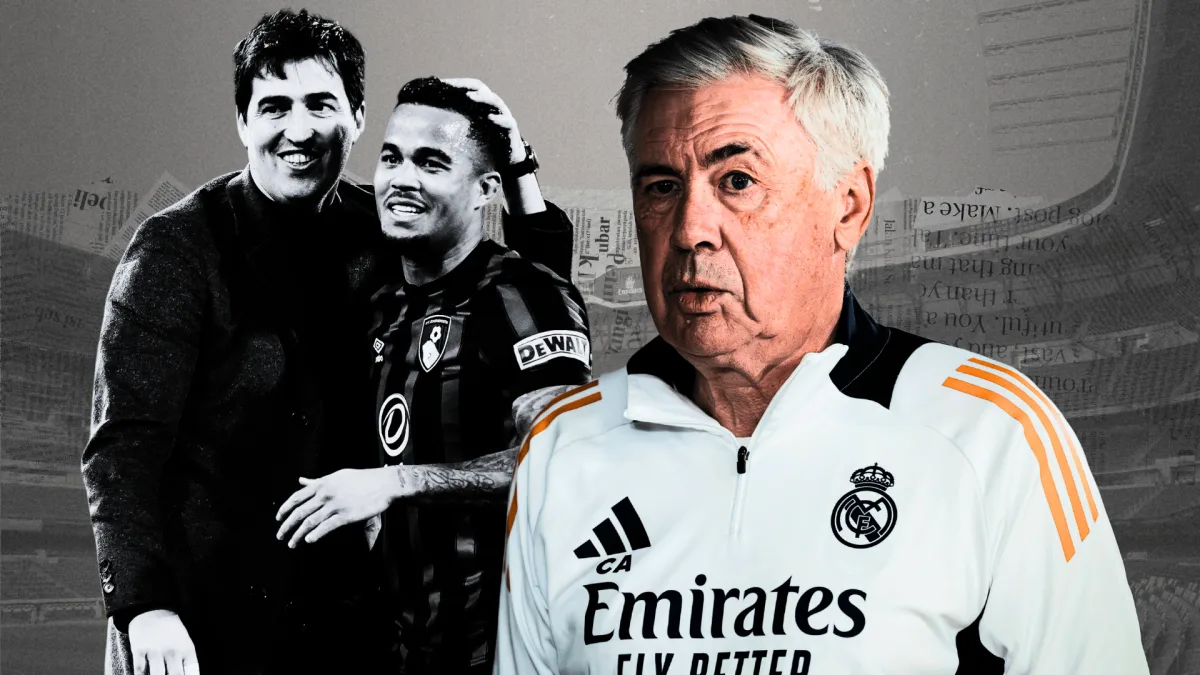 Carlo Ancelotti, Andoni Iraola, Justin Kluivert