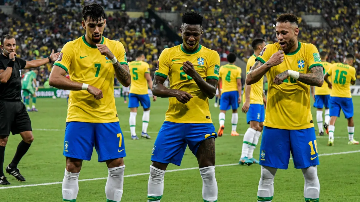 Neymar, Vinicius Jr and Pacqueta