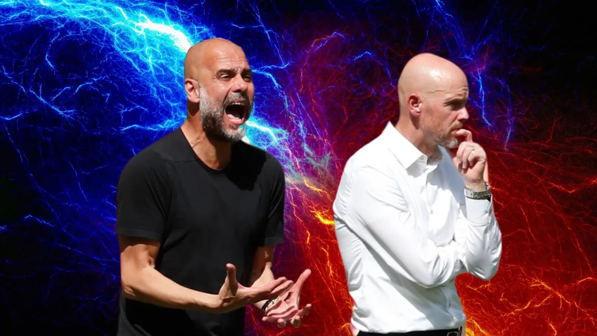 Pep Guardiola, Erik ten Hag, Man City, Man Utd, 2023/24