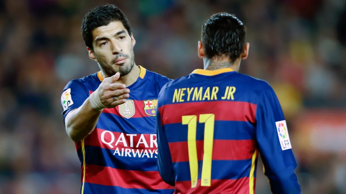 Luis Suarez, Neymar, Barcelona