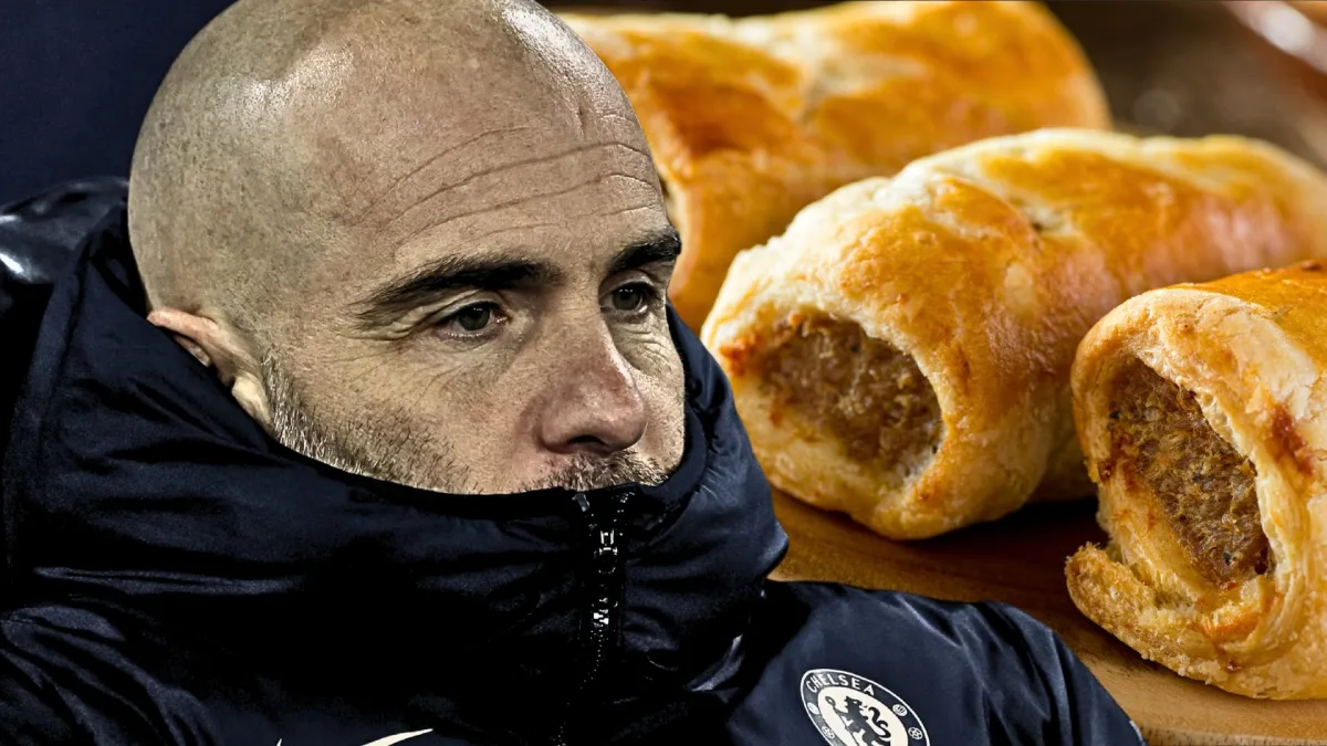 Enzo Maresca, sausage rolls