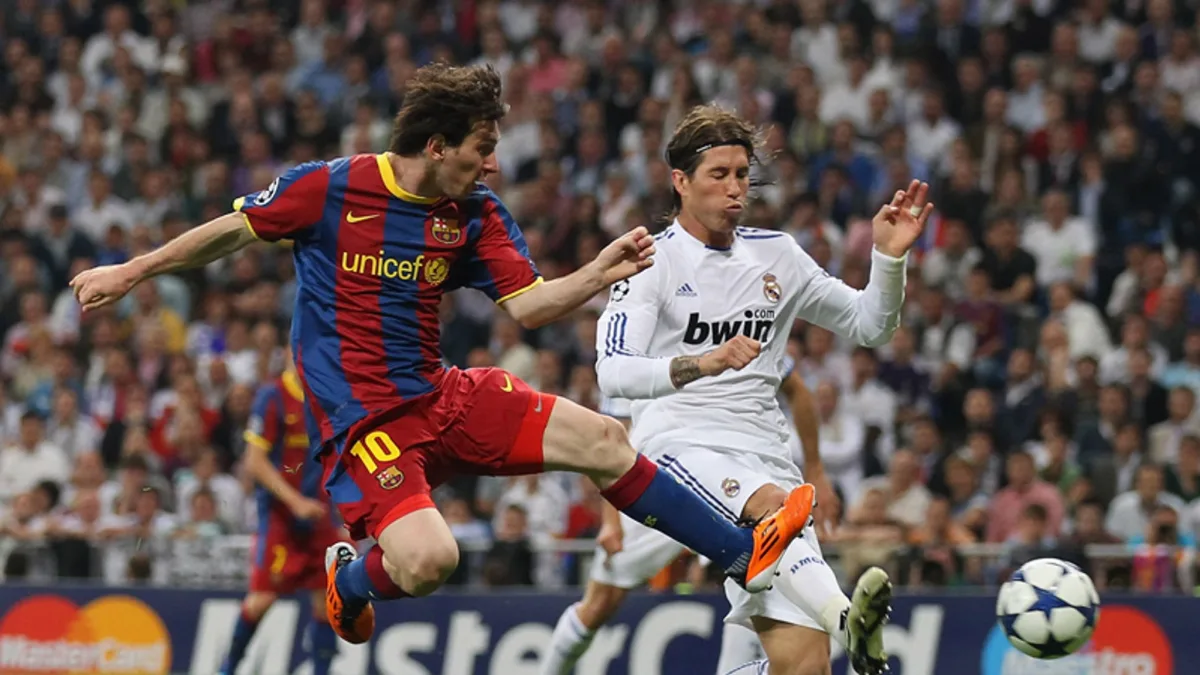 Real Madrid v Barcelona, Clasico, Lionel Messi, Sergio Ramos